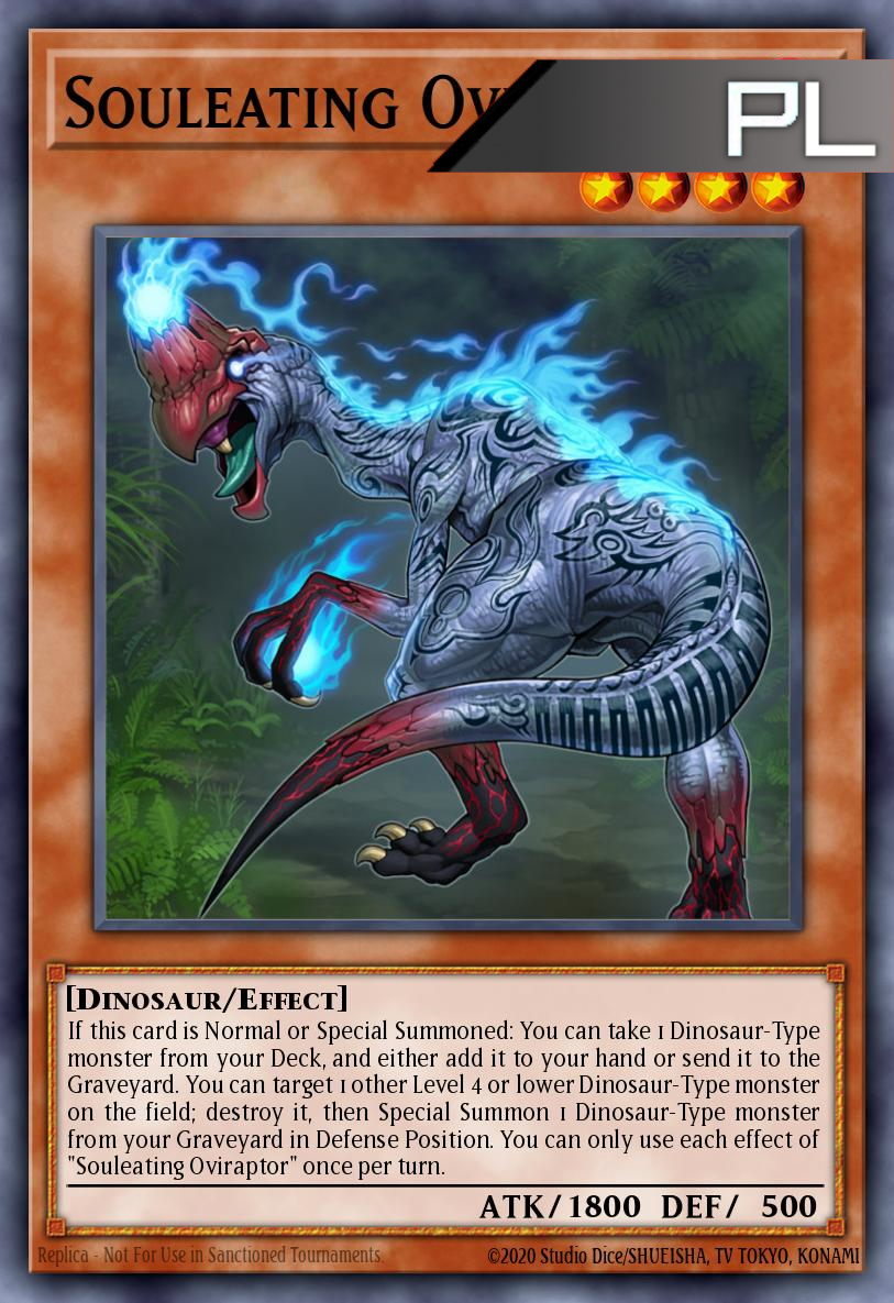 Souleating Oviraptor - RA04-EN288 - 1st Edition - Platinum Secret Rare