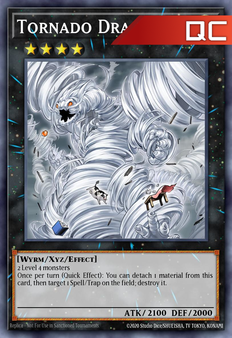 Tornado Dragon - RA04-EN289 - 1st Edition - Quarter Century Secret Rare