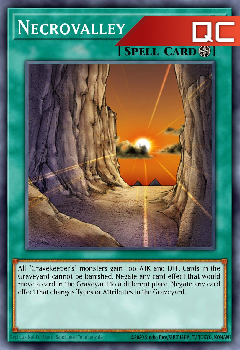 Necrovalley - RA04-EN122 - 1st Edition - Quarter Century Secret Rare