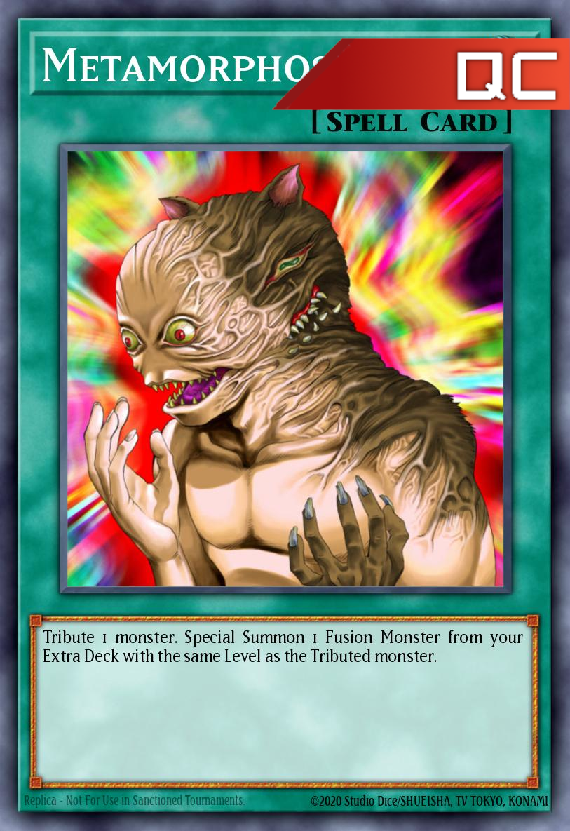 Metamorphosis - RA04-EN123 - 1st Edition - Quarter Century Secret Rare