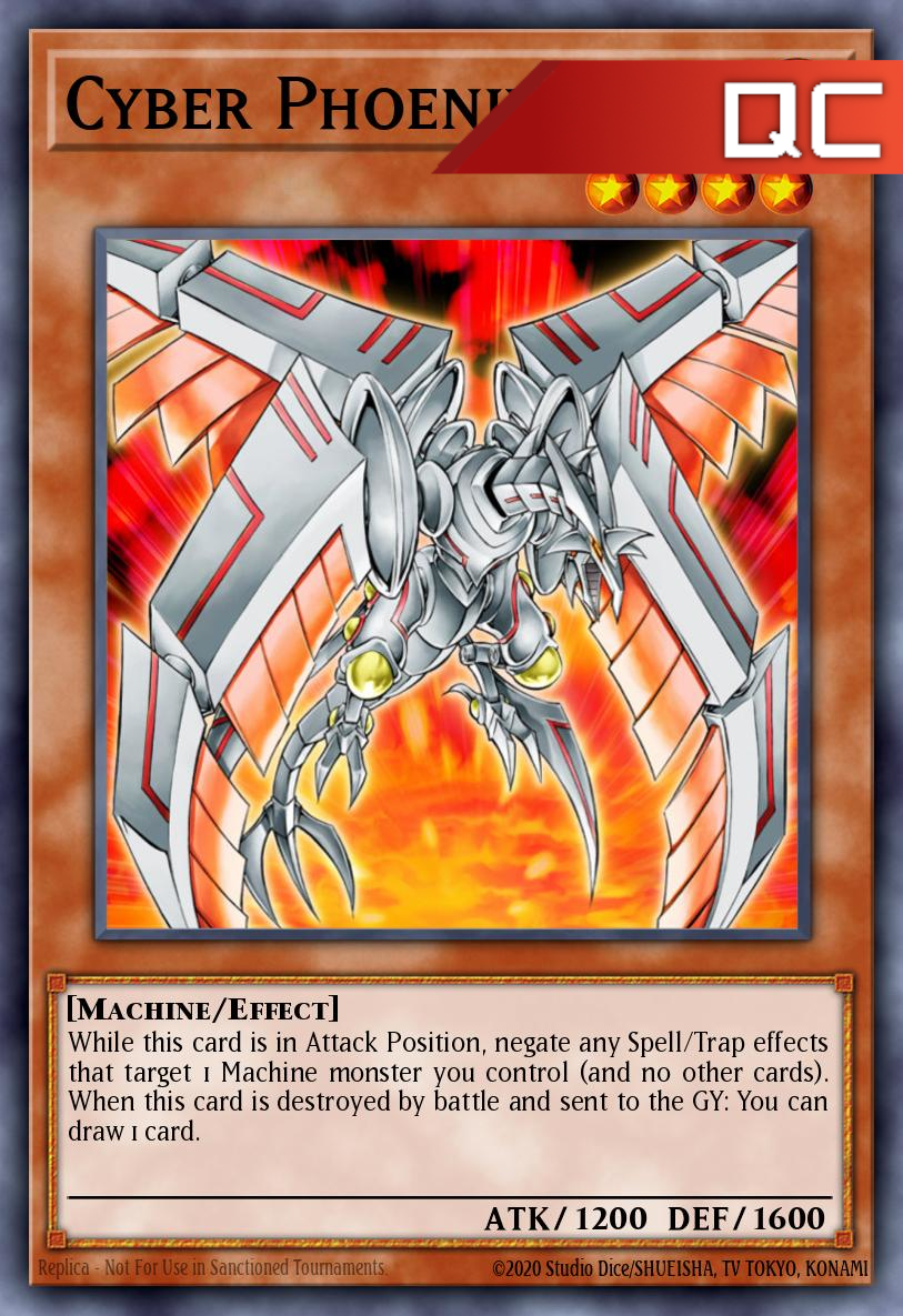 Cyber Phoenix - RA04-EN129 - 1st Edition - Quarter Century Secret Rare