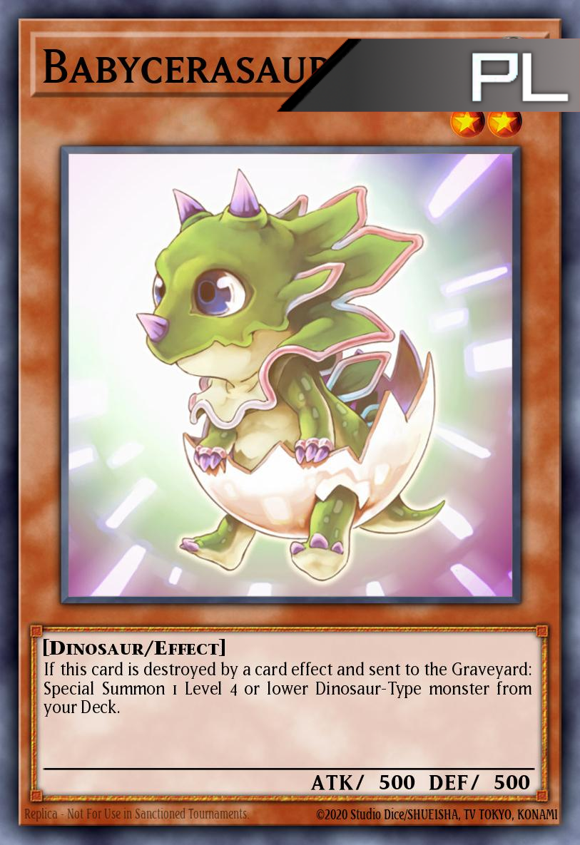 Babycerasaurus - RA04-EN131 - 1st Edition - Platinum Secret Rare