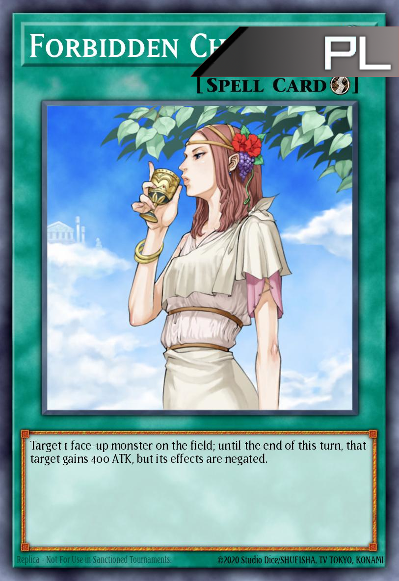Forbidden Chalice - RA04-EN137 - 1st Edition - Platinum Secret Rare