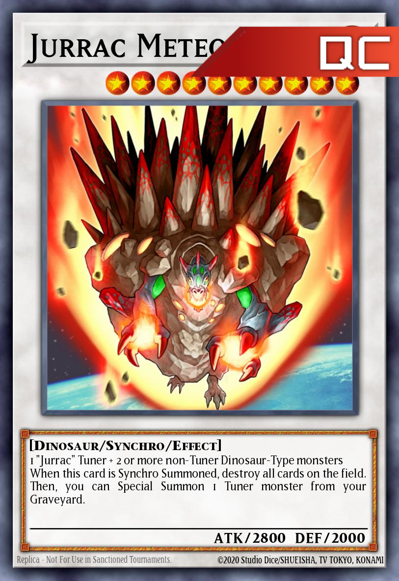 Jurrac Meteor - RA04-EN139 - 1st Edition - Quarter Century Secret Rare