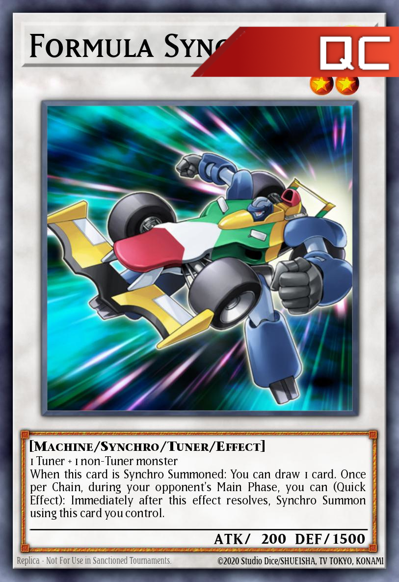 Formula Synchron - RA04-EN143 - 1st Edition - Quarter Century Secret Rare