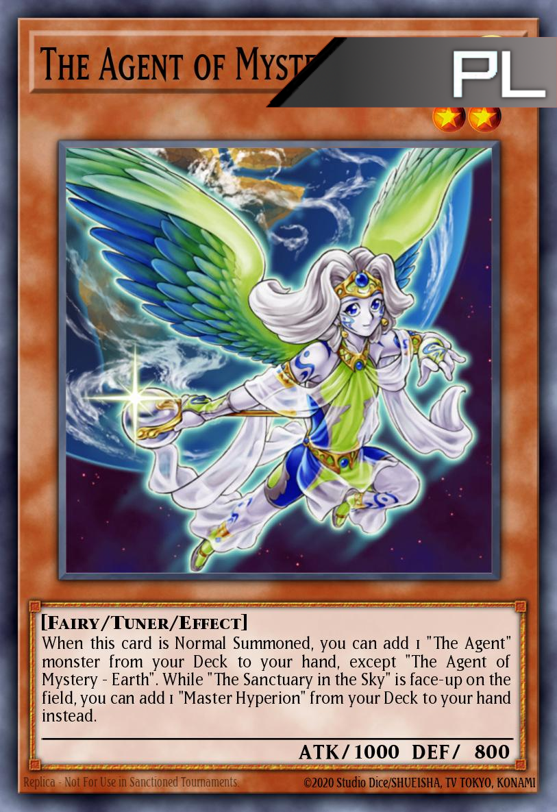 The Agent of Mystery – Earth - RA04-EN146 - 1st Edition - Platinum Secret Rare