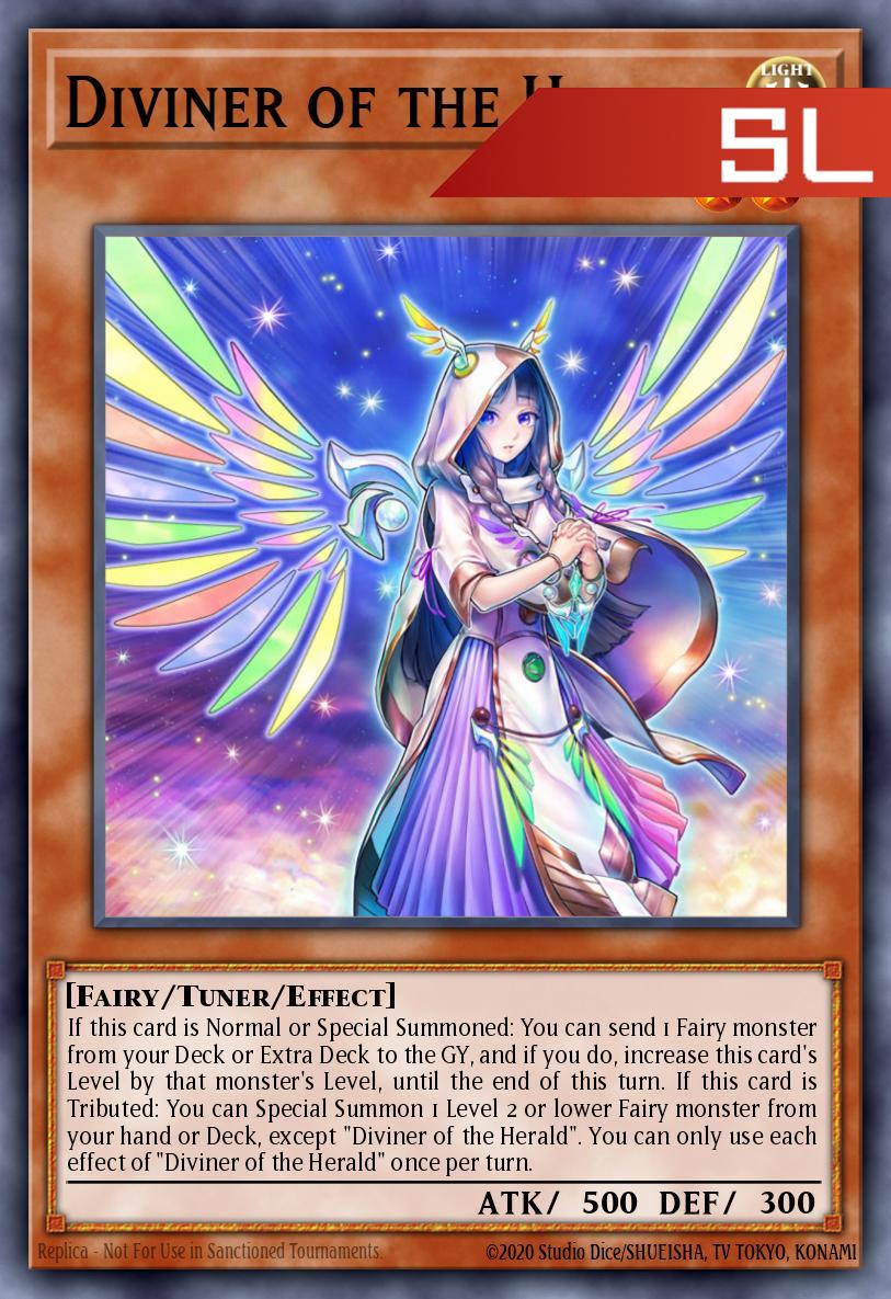 Diviner of the Herald - RA05-EN017 - 1st Edition - Starlight Rare