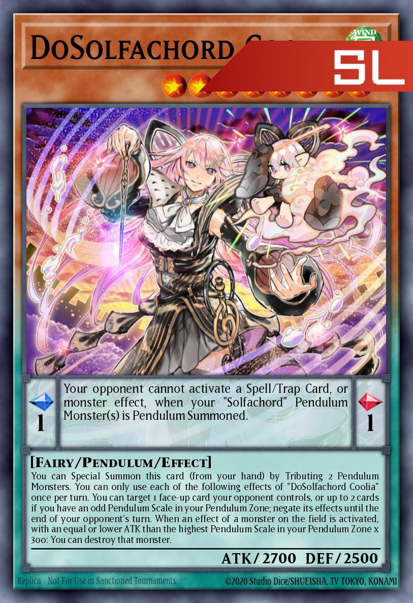 DoSolfachord Coolia - RA05-EN018 - 1st Edition - Starlight Rare