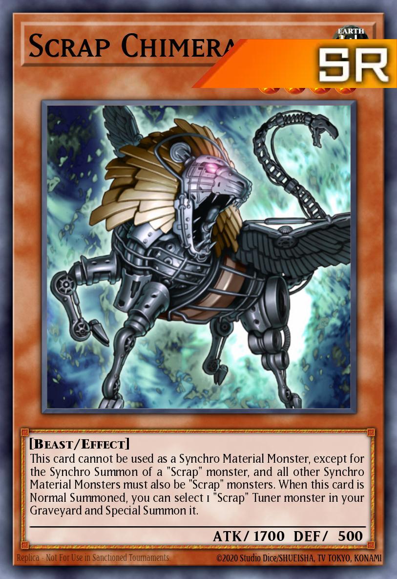 Scrap Chimera - RA05-EN005 - 1st Edition - Super Rare