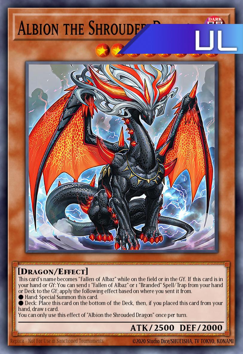 Albion the Shrouded Dragon - RA05-EN019 - 1st Edition - Ultimate Rare