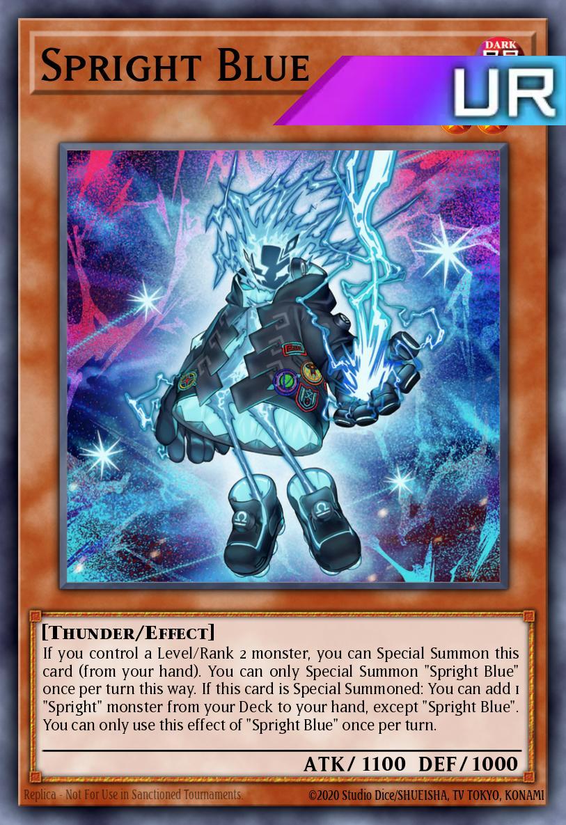 Spright Blue - RA05-EN021 - 1st Edition - Ultra Rare