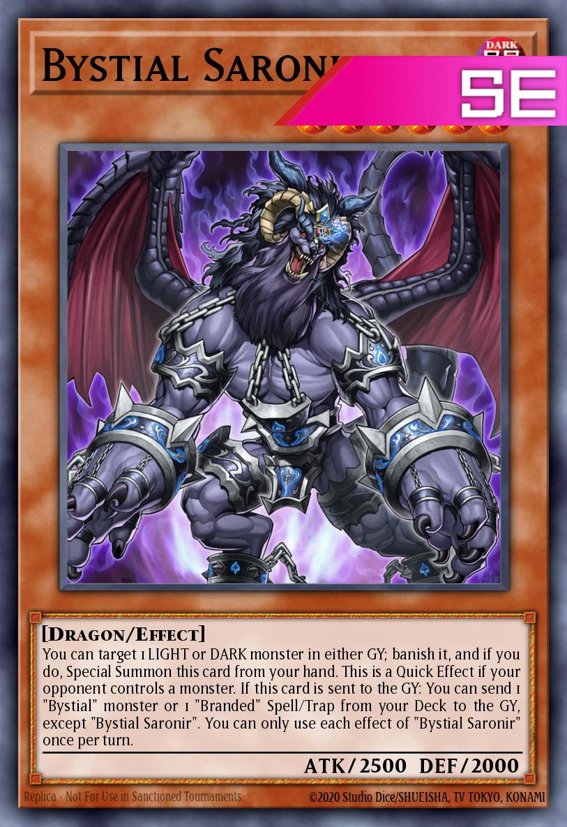 Bystial Saronir - RA05-EN023 - 1st Edition - Secret Rare