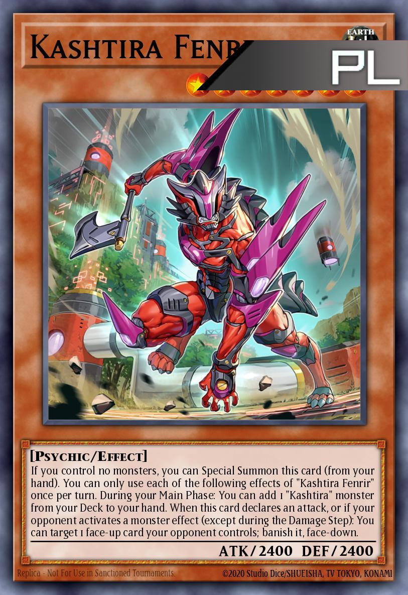 Kashtira Fenrir - RA05-EN024 - 1st Edition - Platinum Secret Rare