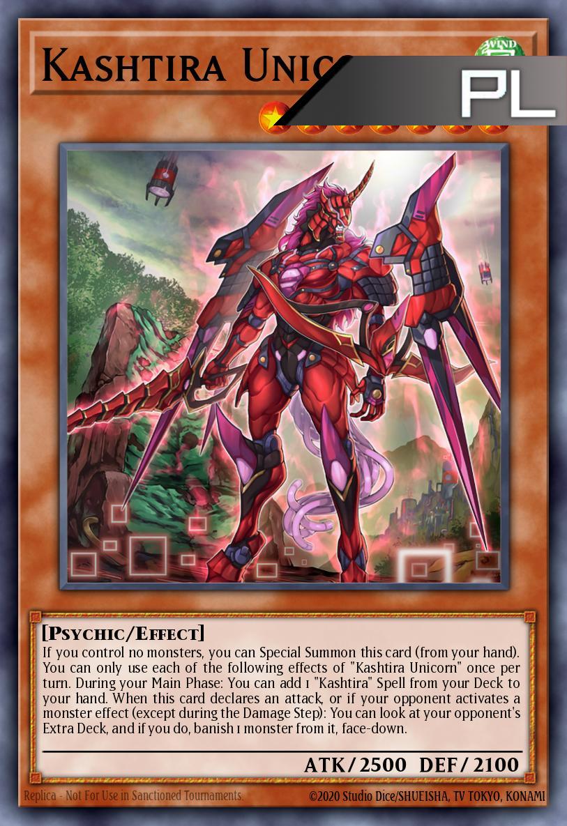 Kashtira Unicorn - RA05-EN025 - 1st Edition - Platinum Secret Rare