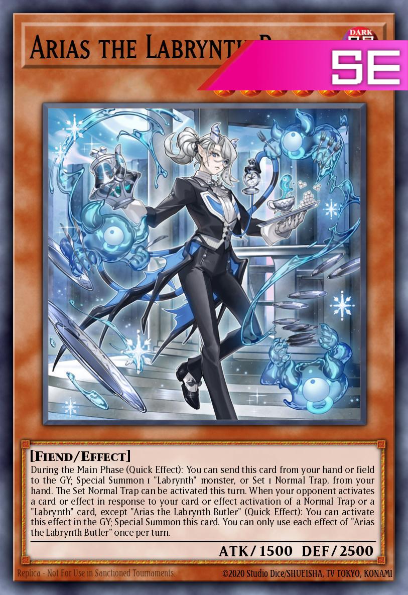 Arias the Labrynth Butler - RA05-EN028 - 1st Edition - Secret Rare