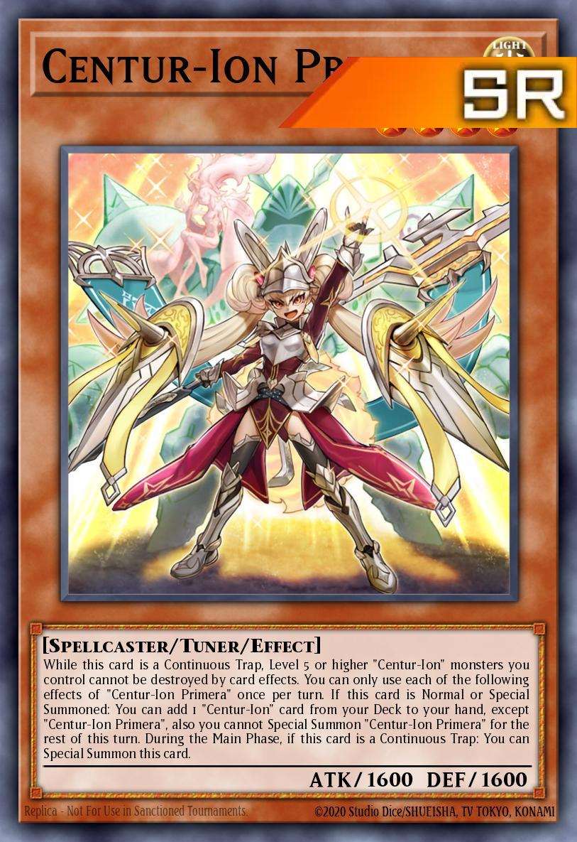Centur-Ion Primera - RA05-EN030 - 1st Edition - Super Rare