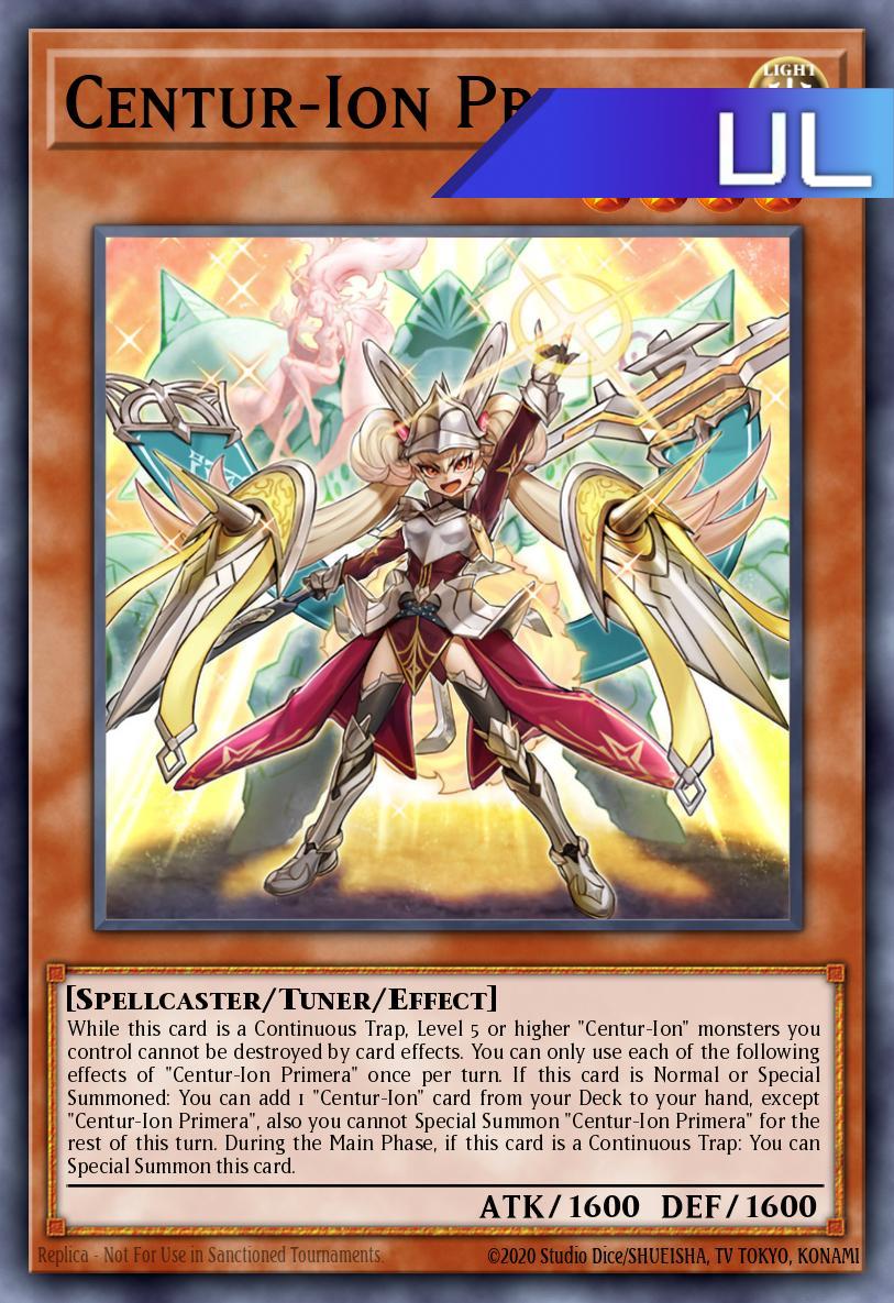 Centur-Ion Primera - RA05-EN030 - 1st Edition - Ultimate Rare