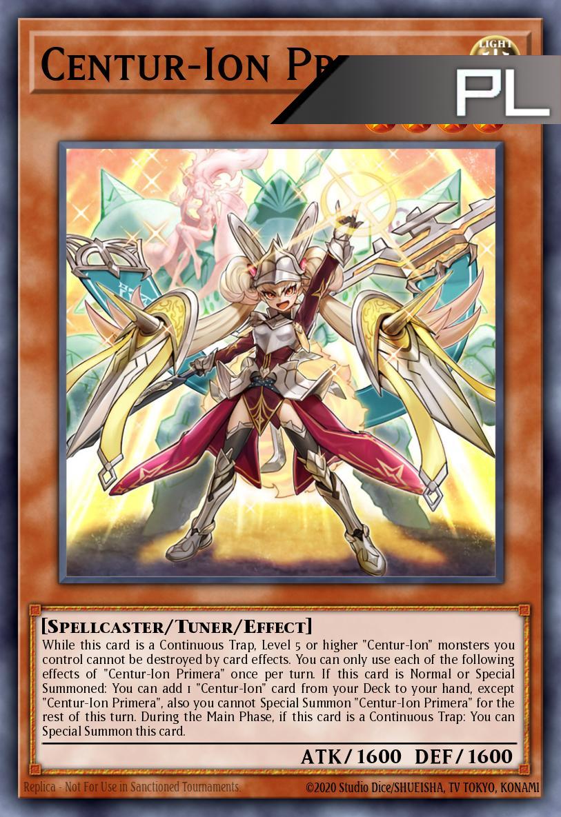 Centur-Ion Primera - RA05-EN030 - 1st Edition - Platinum Secret Rare
