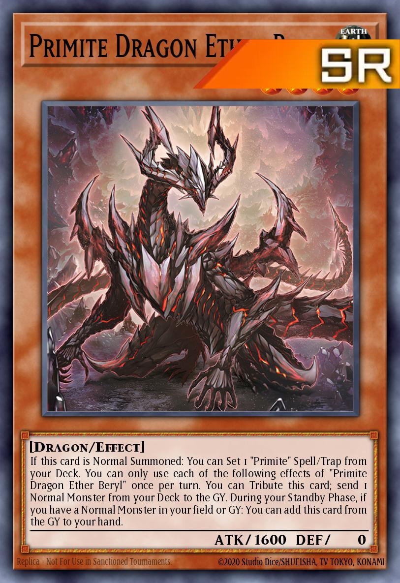 Primite Dragon Ether Beryl - RA05-EN033 - 1st Edition - Super Rare