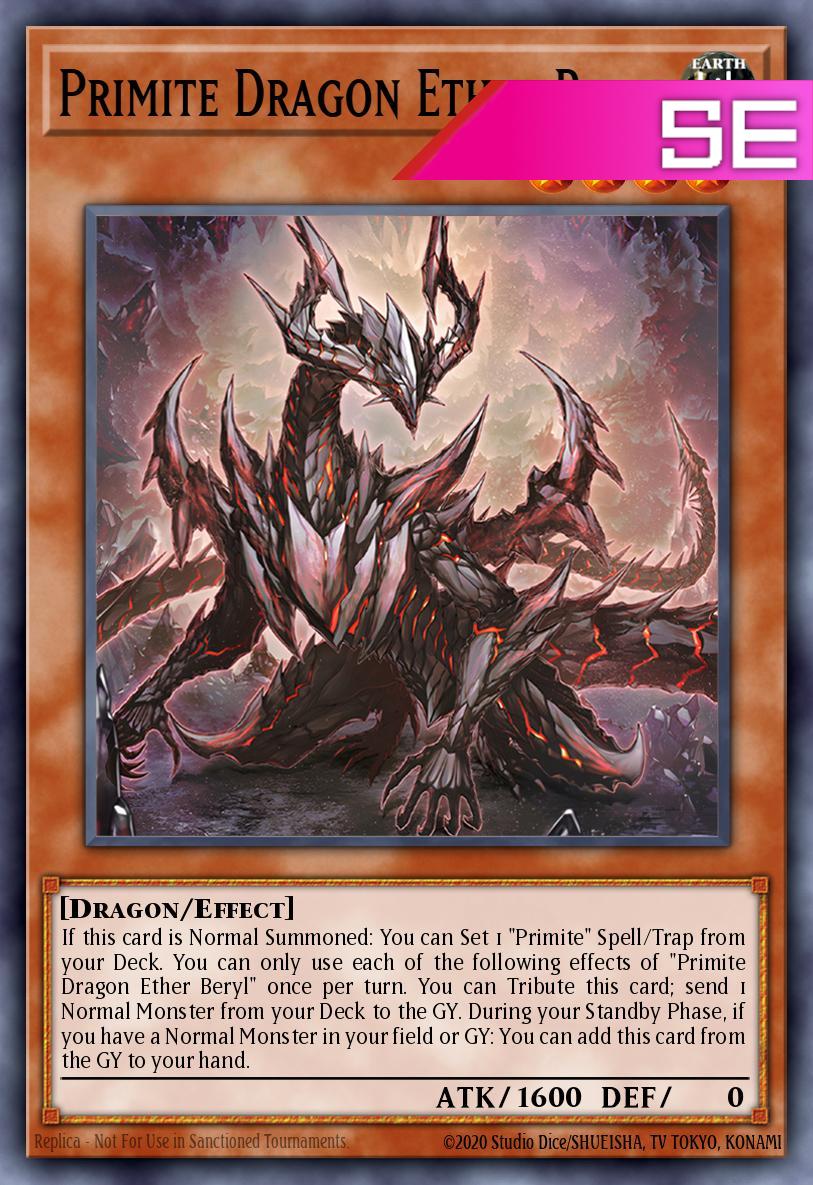 Primite Dragon Ether Beryl - RA05-EN033 - 1st Edition - Secret Rare