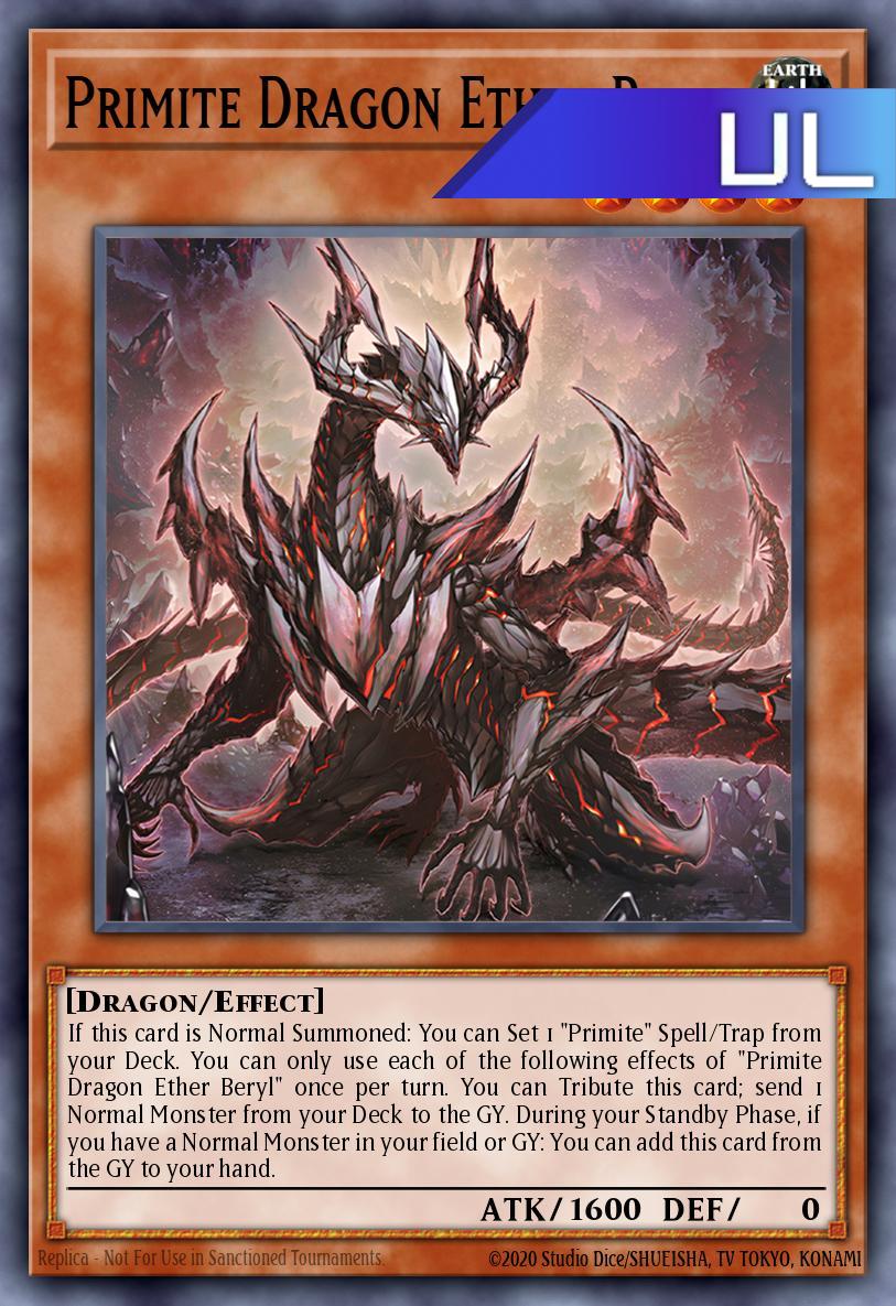 Primite Dragon Ether Beryl - RA05-EN033 - 1st Edition - Ultimate Rare