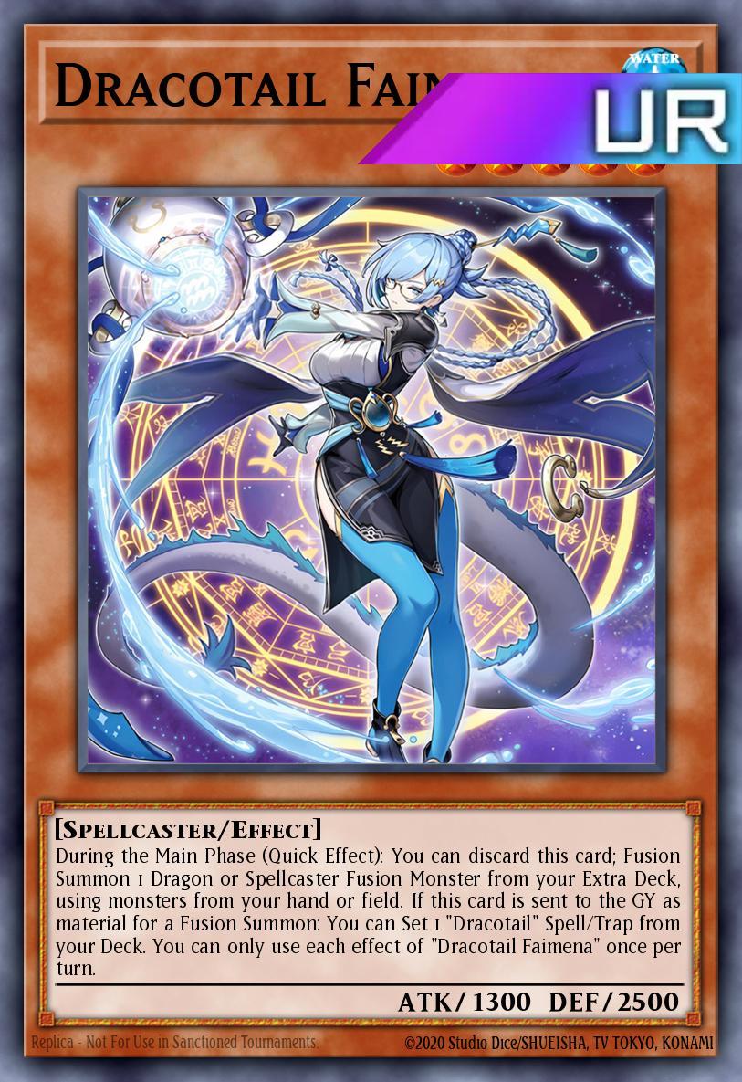 Dracotail Faimena - RA05-EN035 - 1st Edition - Ultra Rare