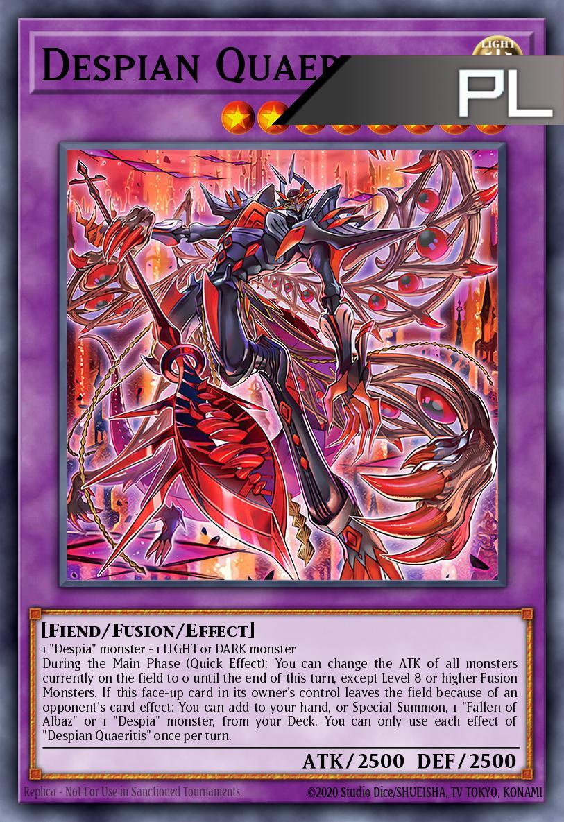 Despian Quaeritis - RA05-EN036 - 1st Edition - Platinum Secret Rare