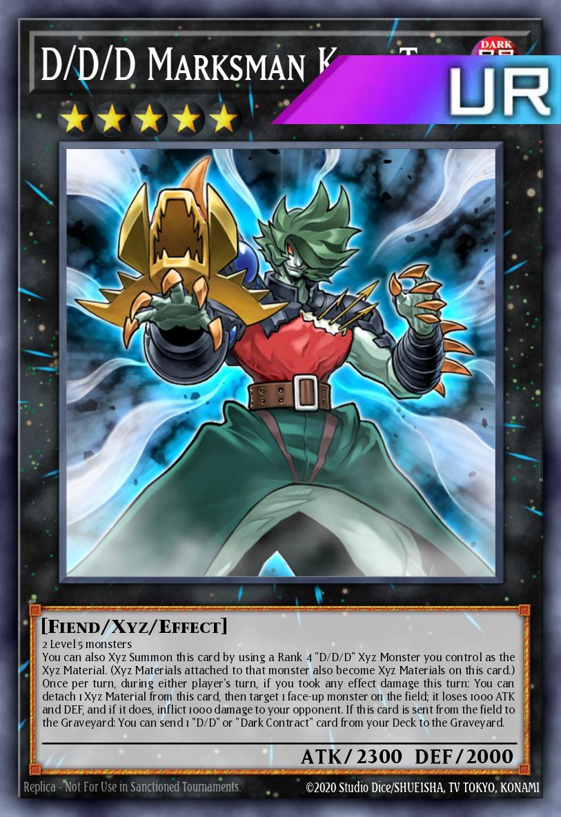 D/D/D Marksman King Tell - RA05-EN047 - 1st Edition - Ultra Rare