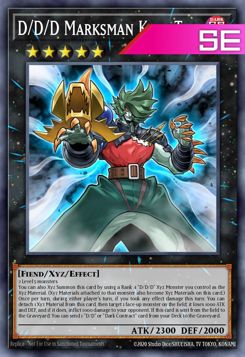 D/D/D Marksman King Tell - RA05-EN047 - 1st Edition - Secret Rare