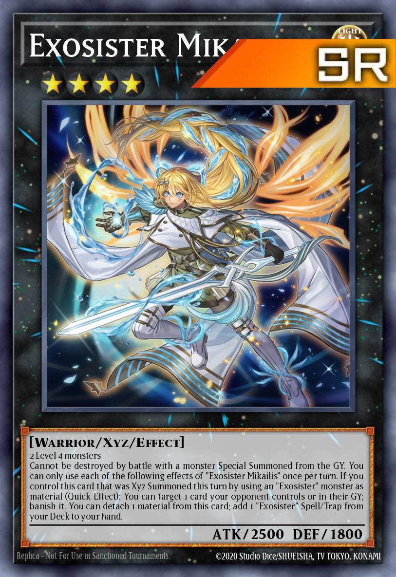 Exosister Mikailis - RA05-EN050 - 1st Edition - Super Rare