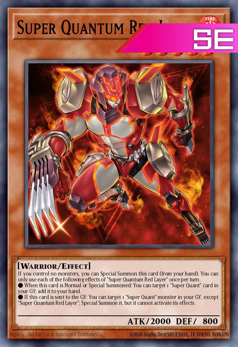 Super Quantum Red Layer - RA05-EN008 - 1st Edition - Secret Rare