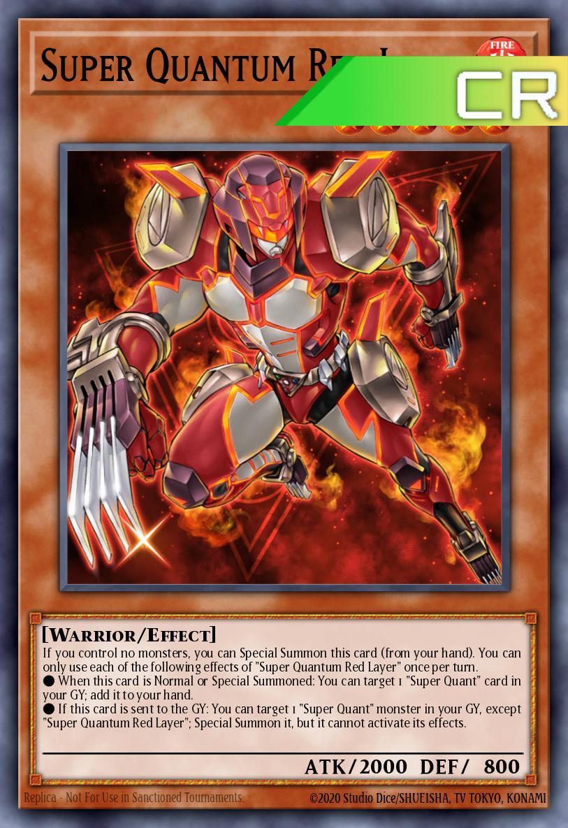Super Quantum Red Layer - RA05-EN008 - 1st Edition - Collector's Rare