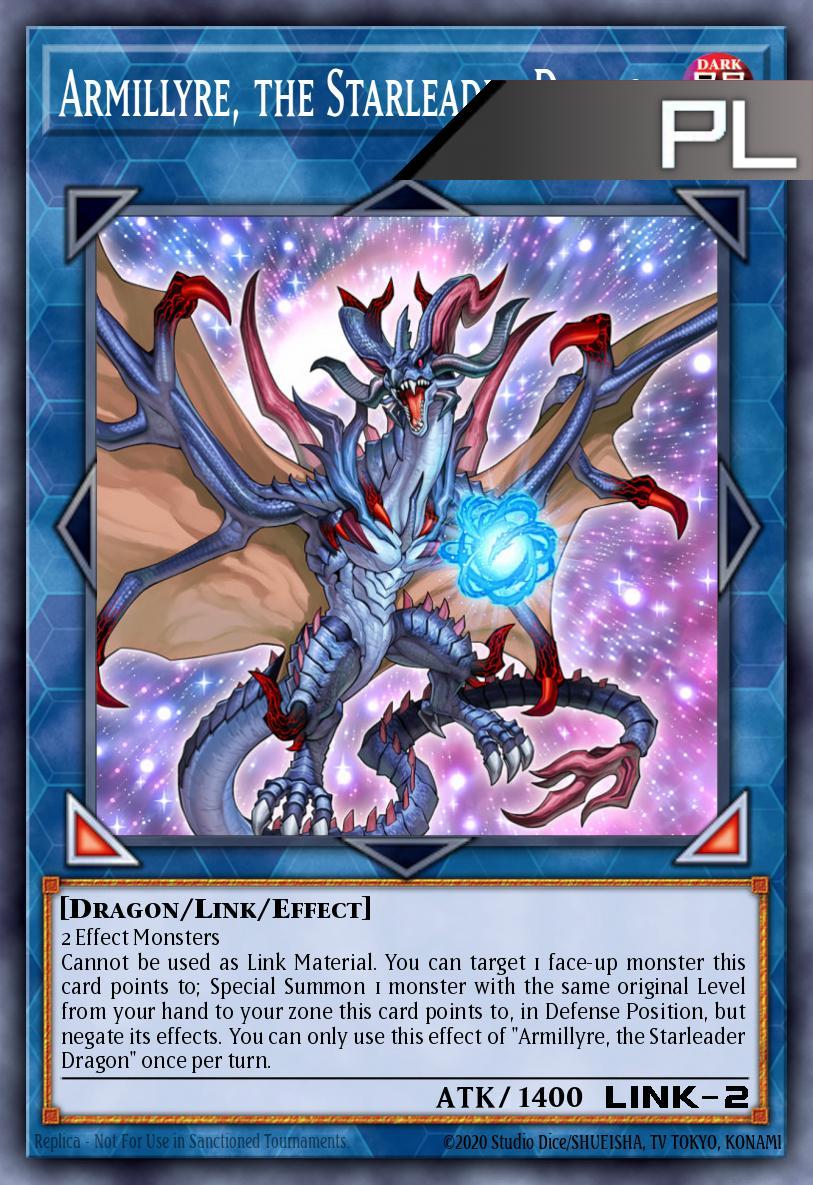 Armillyre, the Starleader Dragon - RA05-EN055 - 1st Edition - Platinum Secret Rare