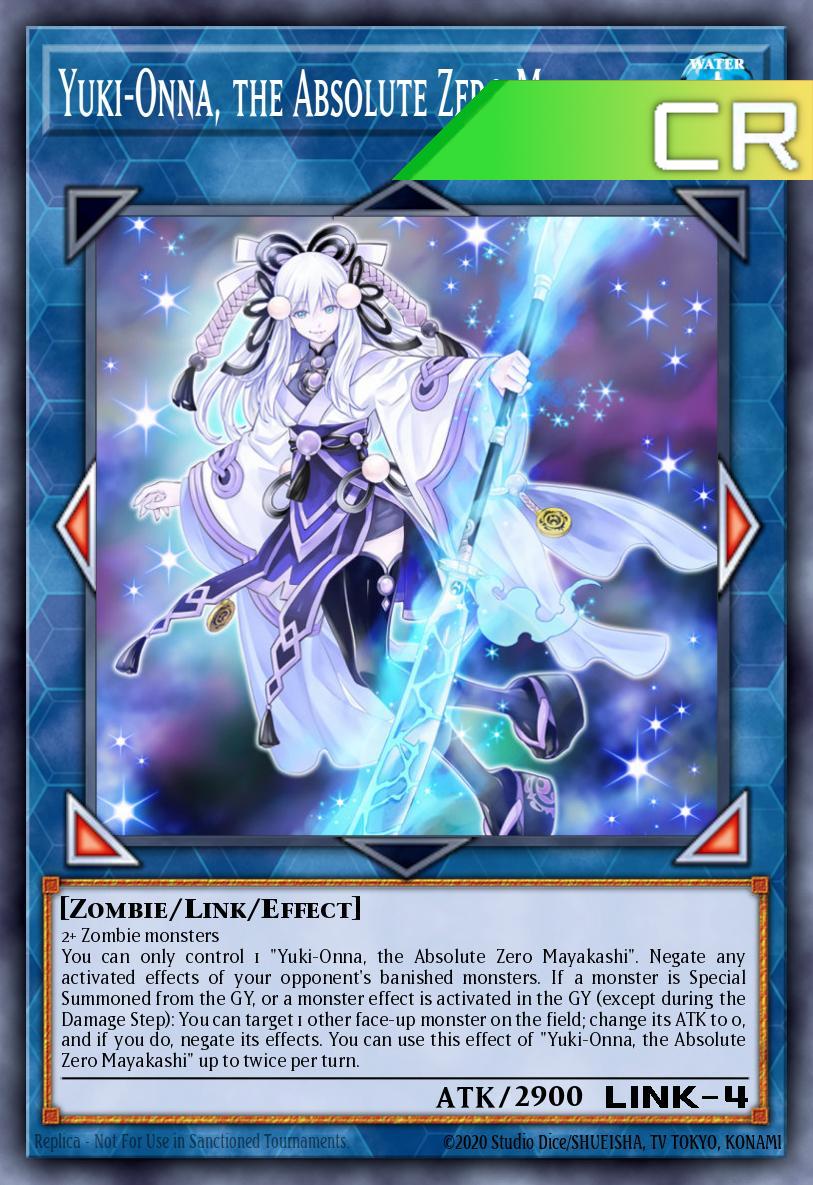 Yuki-Onna, the Absolute Zero Mayakashi - RA05-EN057 - 1st Edition - Collector's Rare