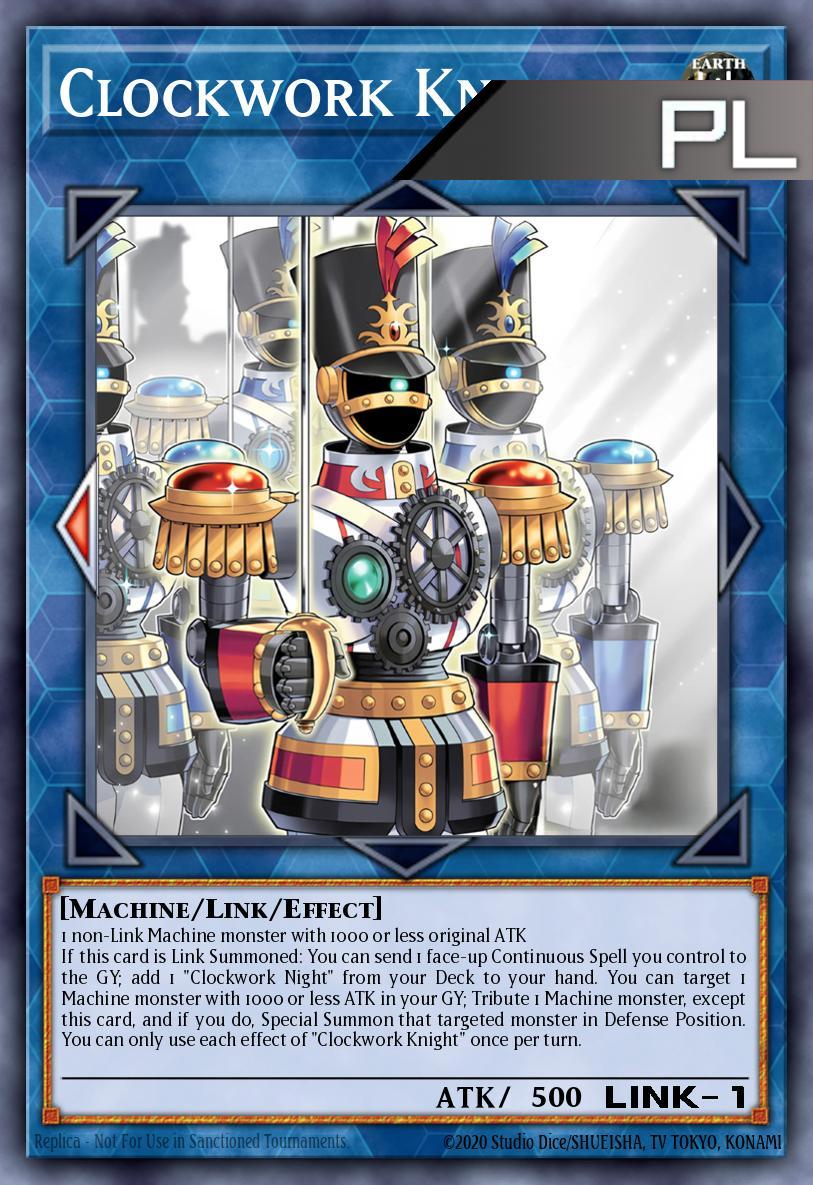 Clockwork Knight - RA05-EN058 - 1st Edition - Platinum Secret Rare