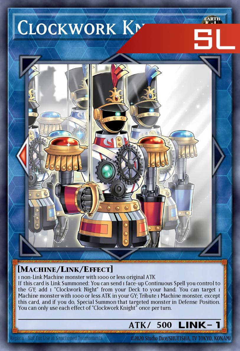 Clockwork Knight - RA05-EN058 - 1st Edition - Starlight Rare