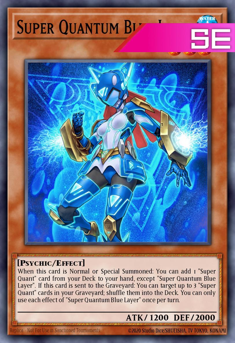 Super Quantum Blue Layer - RA05-EN009 - 1st Edition - Secret Rare