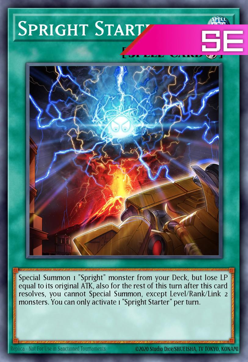 Spright Starter - RA05-EN068 - 1st Edition - Secret Rare
