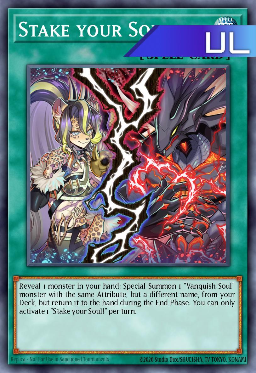 Stake your Soul! - RA05-EN069 - 1st Edition - Ultimate Rare