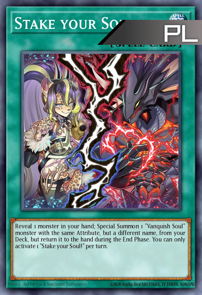 Stake your Soul! - RA05-EN069 - 1st Edition - Platinum Secret Rare