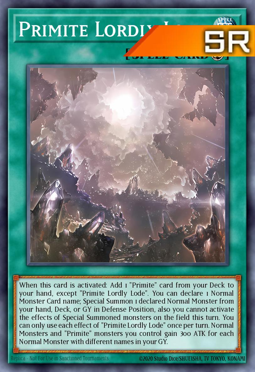 Primite Lordly Lode - RA05-EN072 - 1st Edition - Super Rare