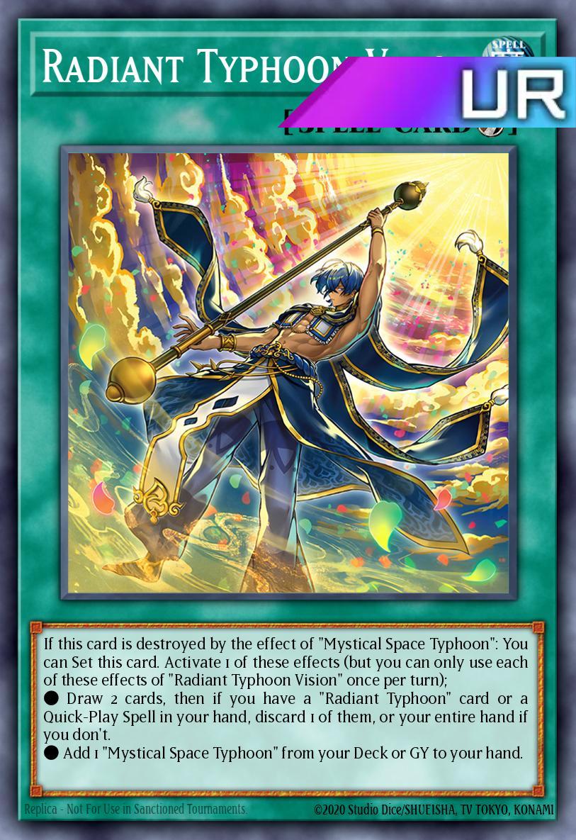 Radiant Typhoon Vision - RA05-EN075 - 1st Edition - Ultra Rare