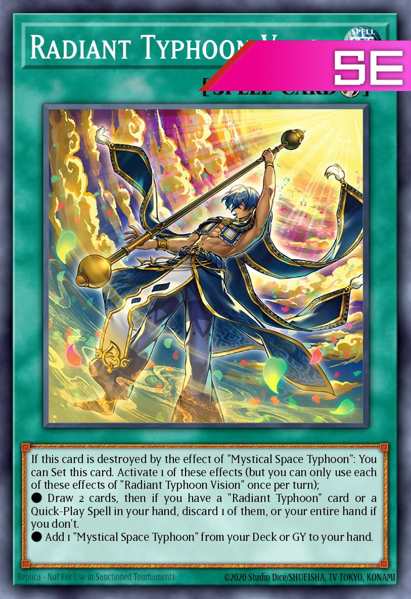 Radiant Typhoon Vision - RA05-EN075 - 1st Edition - Secret Rare