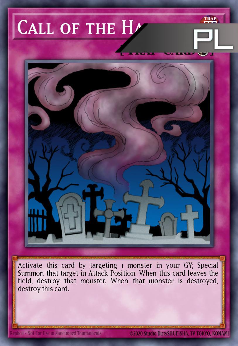 Call of the Haunted - RA05-EN076 - 1st Edition - Platinum Secret Rare
