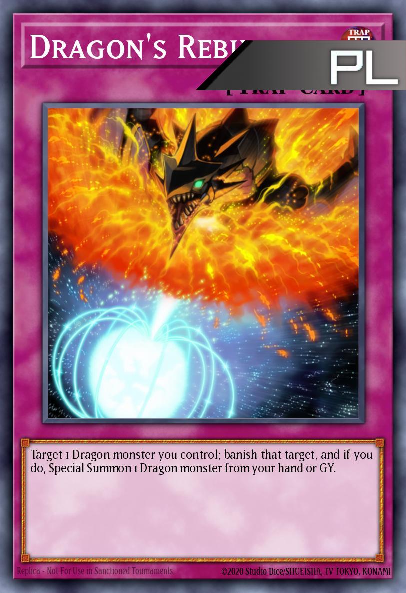 Dragon's Rebirth - RA05-EN078 - 1st Edition - Platinum Secret Rare