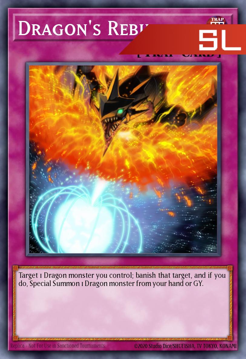 Dragon's Rebirth - RA05-EN078 - 1st Edition - Starlight Rare