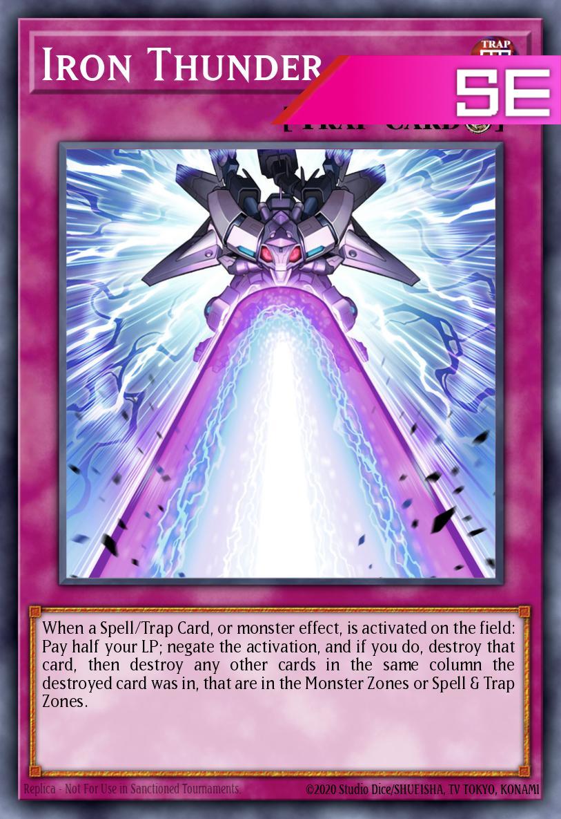 Iron Thunder - RA05-EN079 - 1st Edition - Secret Rare