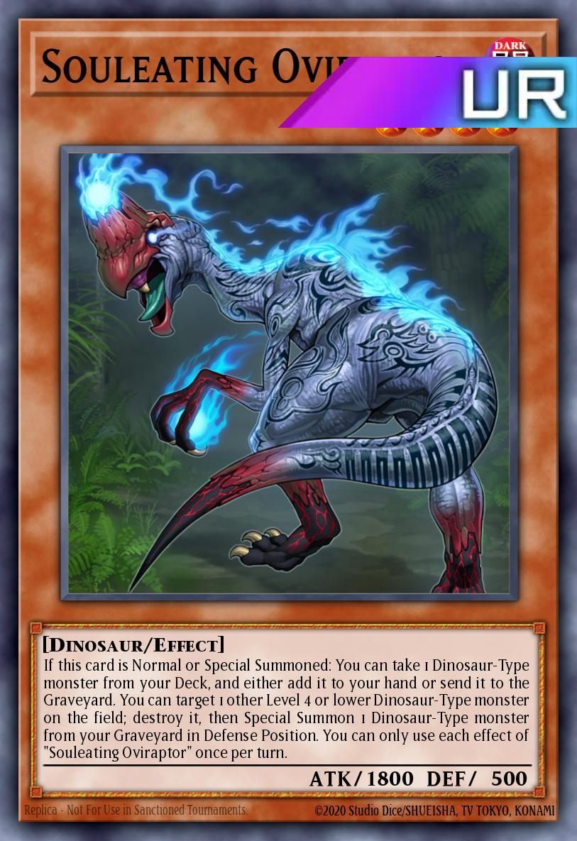 Souleating Oviraptor - RA05-EN011 - 1st Edition - Ultra Rare