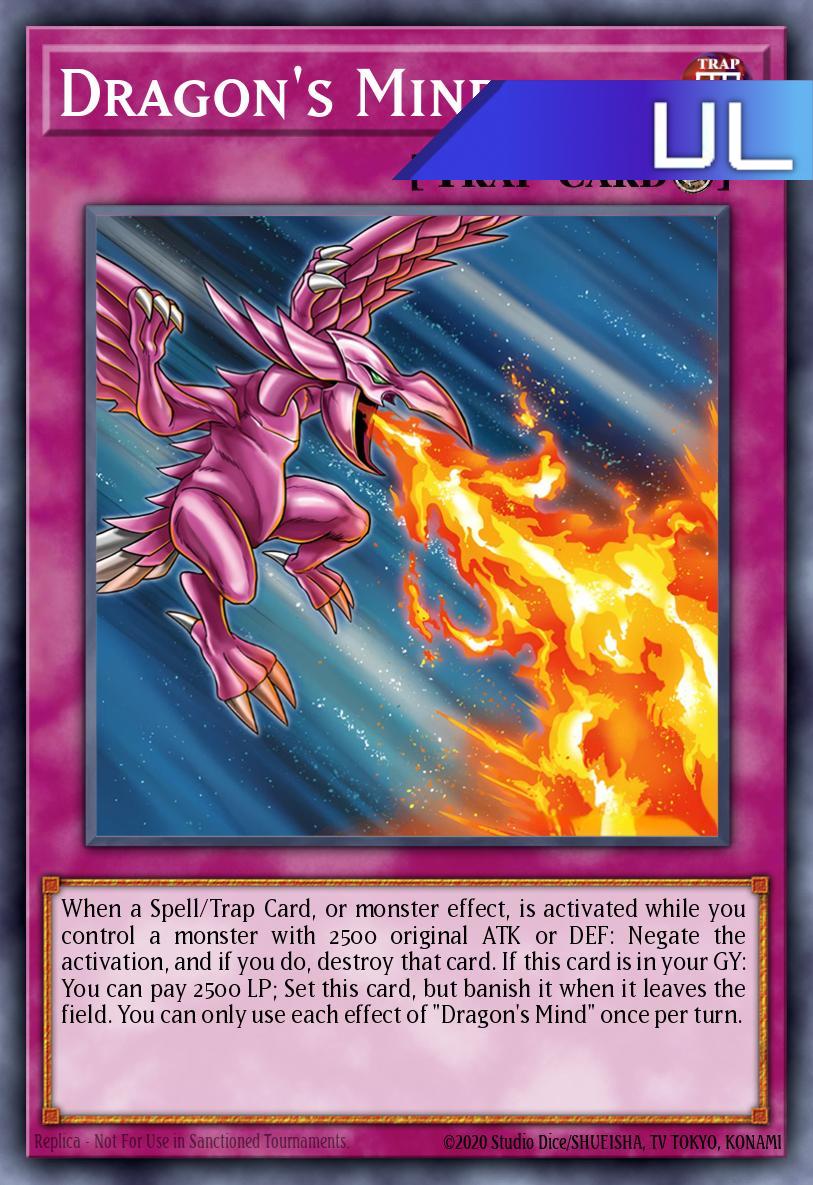 Dragon's Mind - RA05-EN082 - 1st Edition - Ultimate Rare