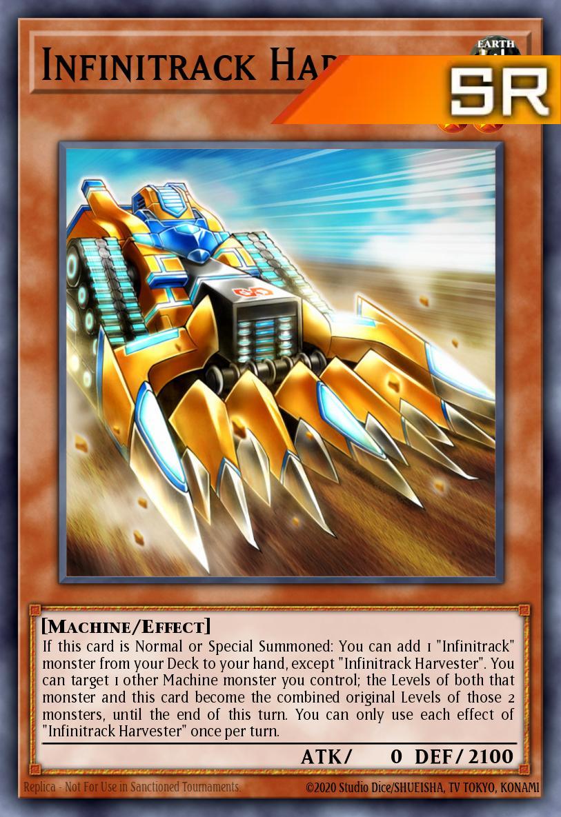 Infinitrack Harvester - RA05-EN014 - 1st Edition - Super Rare